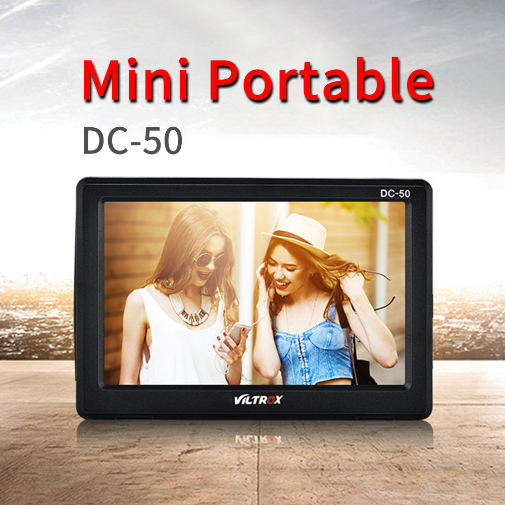 VisionPro DC-50 — 5-Inch Portable External Monitor for Mirrorless Cameras