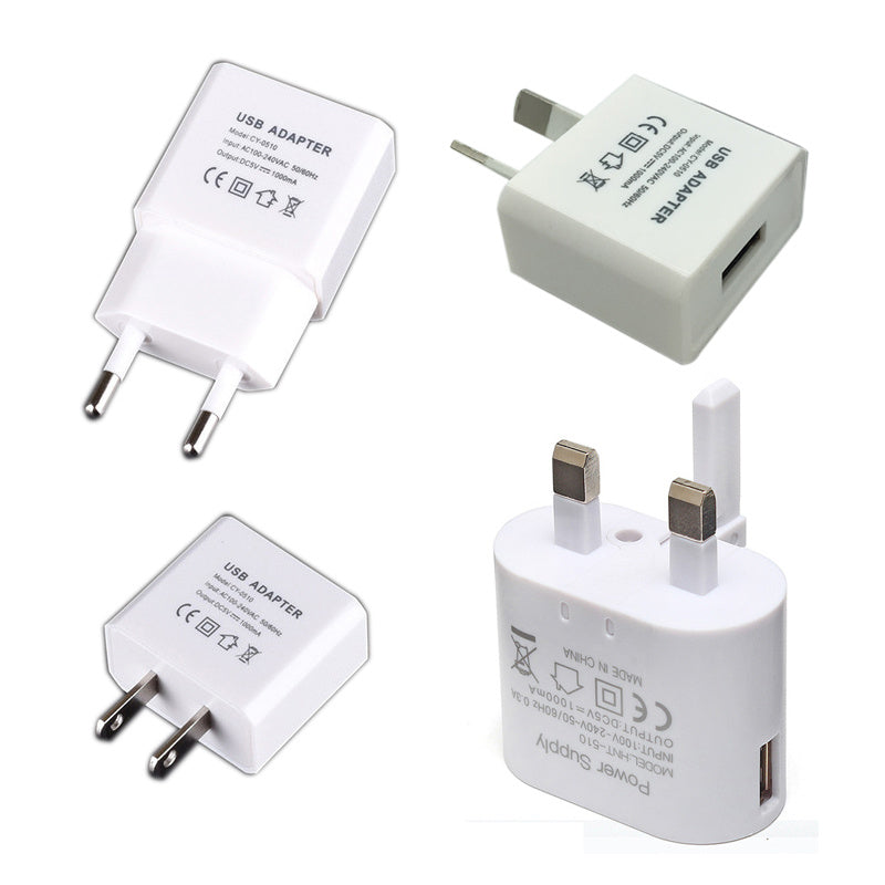 PowerLux 5V1A - Premium USB Mobile Phone Charger & Power Adapter