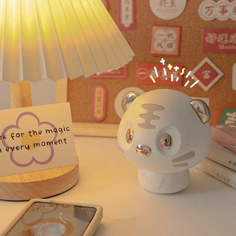 RoarBeats™ Cartoon White Tiger Bluetooth Speaker