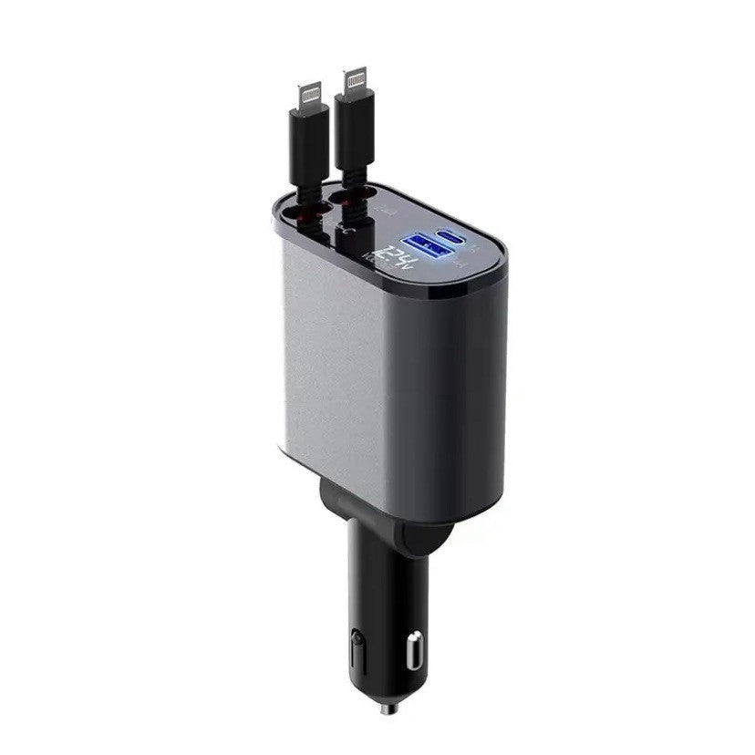 TurboVolt™ 100W Metal Car Charger