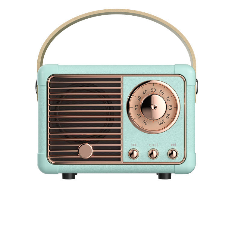 EchoCraft™ Retro Mini Card Speaker