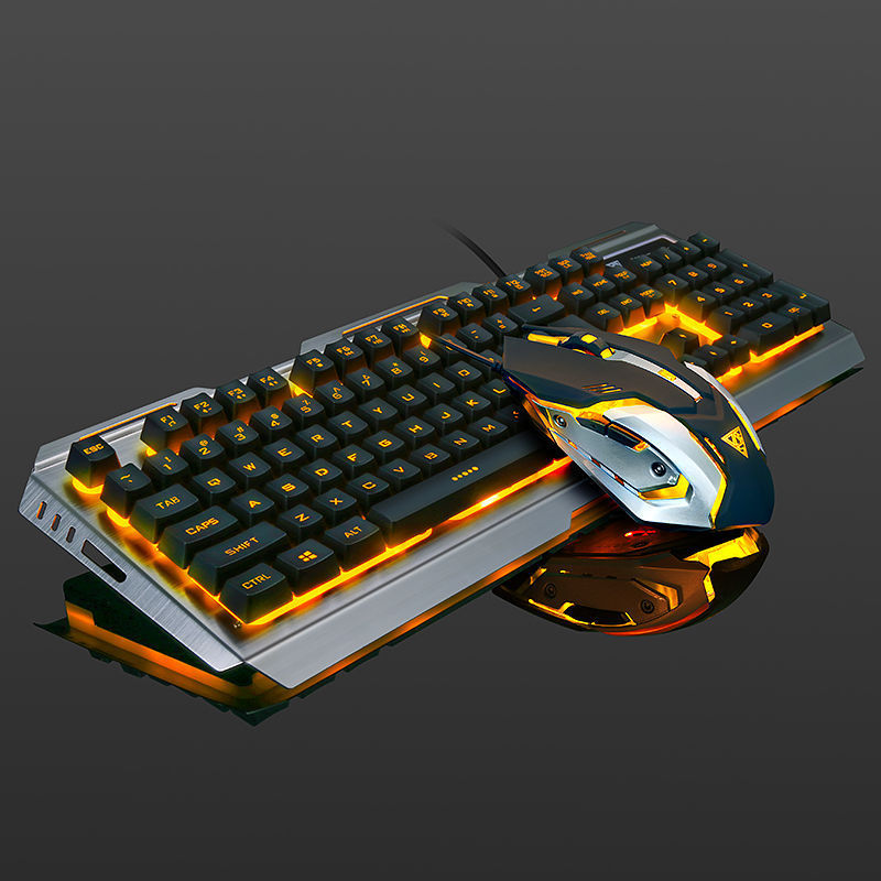 GlowStrike™: Luminous Gaming Keyboard & Mouse Set