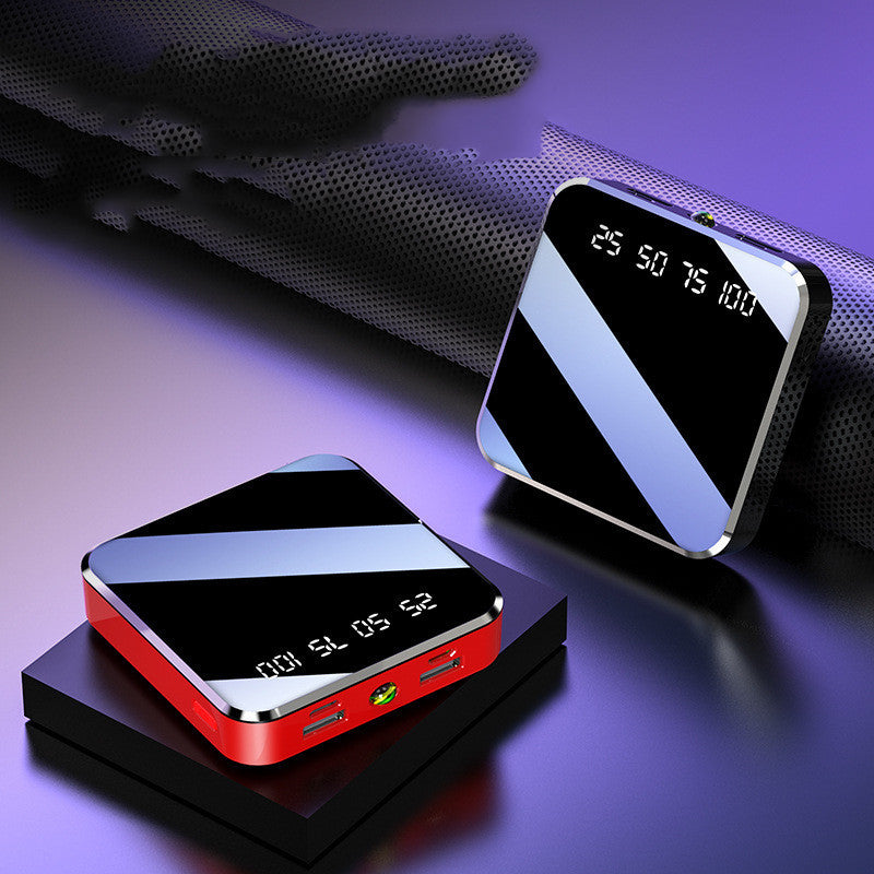 MirrorCharge Mini – Compact Full Mirror Power Bank