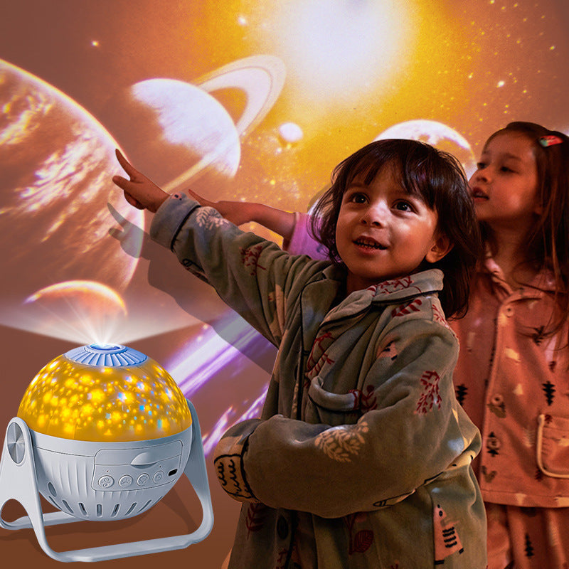 StarScape™ Galaxy Projector – Starry Sky Projection Night Light for Bedroom & Bedside Décor