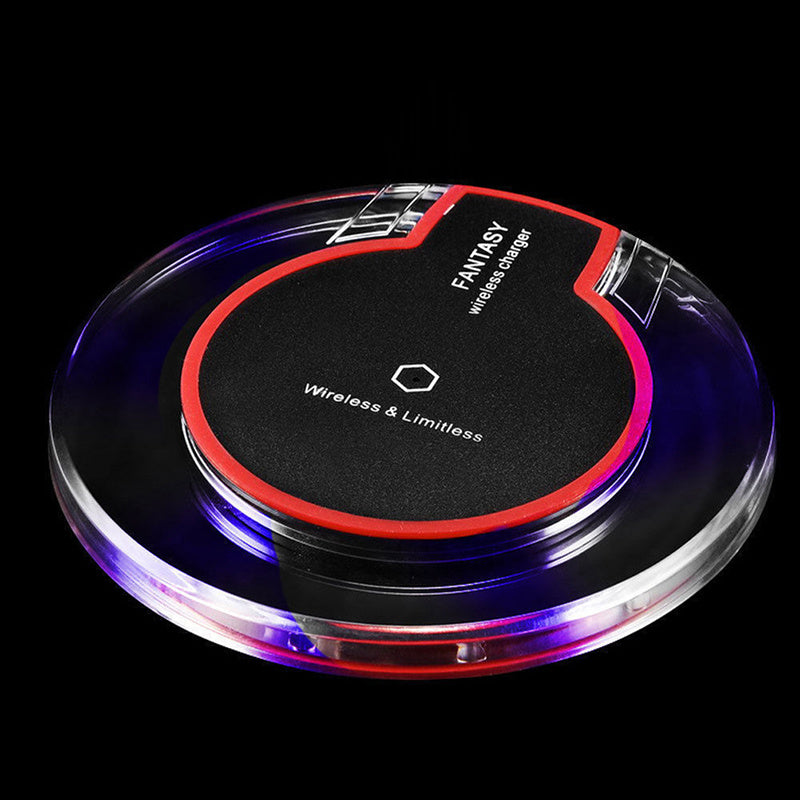 CrystalCharge Wireless Charging Dock – Sleek, Fast, and Elegant Charging Solution