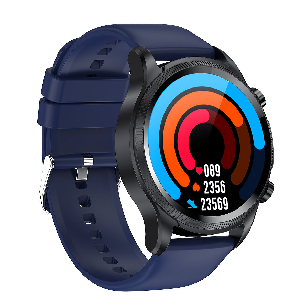 VitalSync Pro: Oxygen, ECG, Blood Pressure & Heart Rate Monitoring Smartwatch
