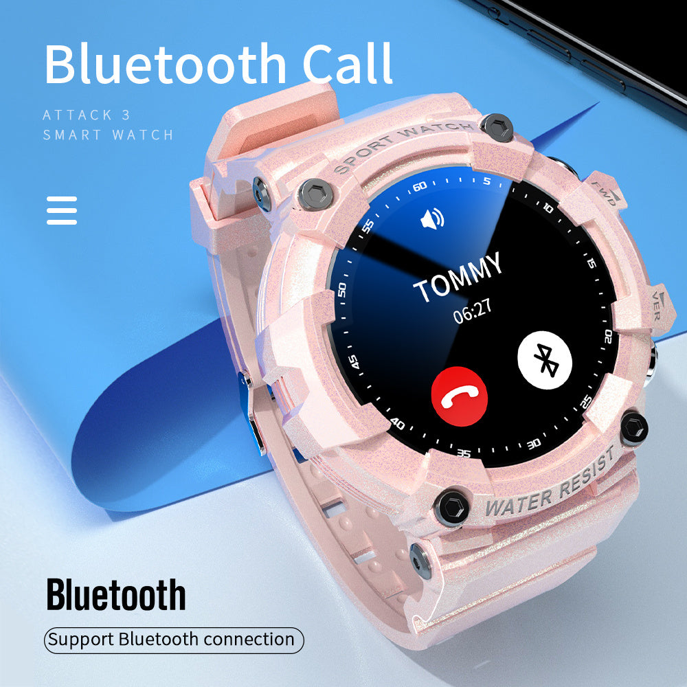 AquaPro Smart Sports Watch – IP67 Waterproof, Bluetooth-Enabled Fitness Tracker