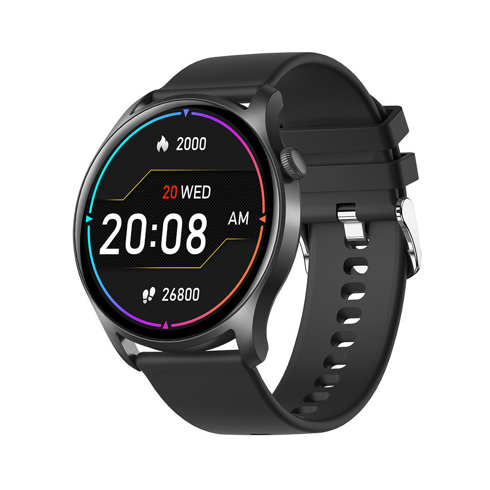HealthTrack™: Bluetooth Smartwatch with Heart Rate & Blood Pressure Monitoring