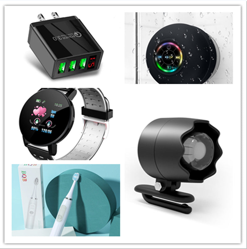 AquaBlast™ LED Bluetooth Speaker