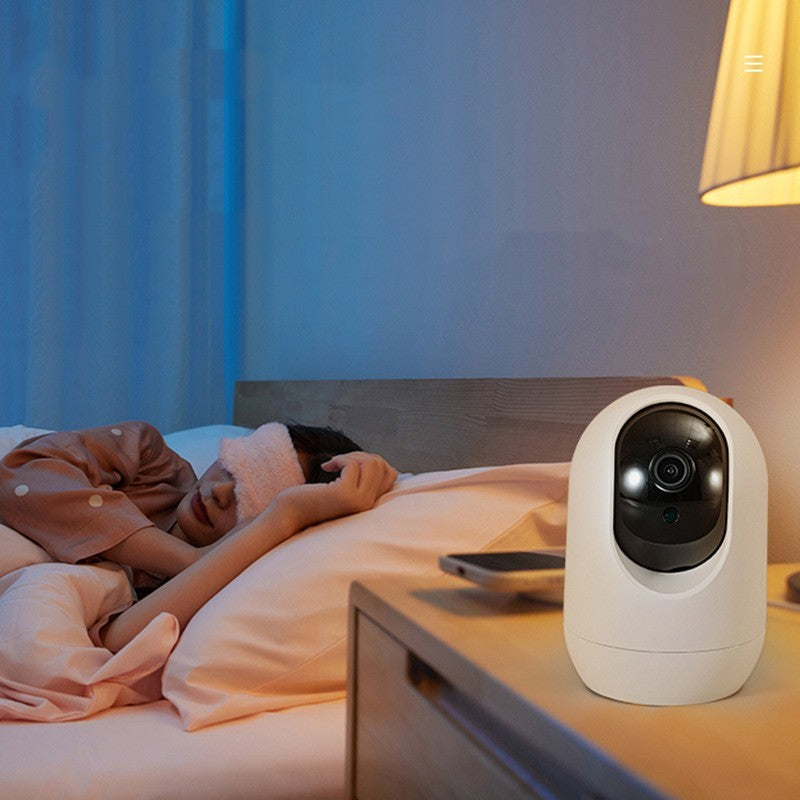 VisionGuard™ Pro | Wireless WiFi Security Camera with Voice Intercom & Night Vision