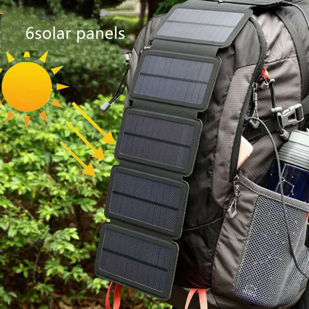 SolarPower™ Fold – Portable Outdoor Solar Panel Charger for Smartphones & Devices