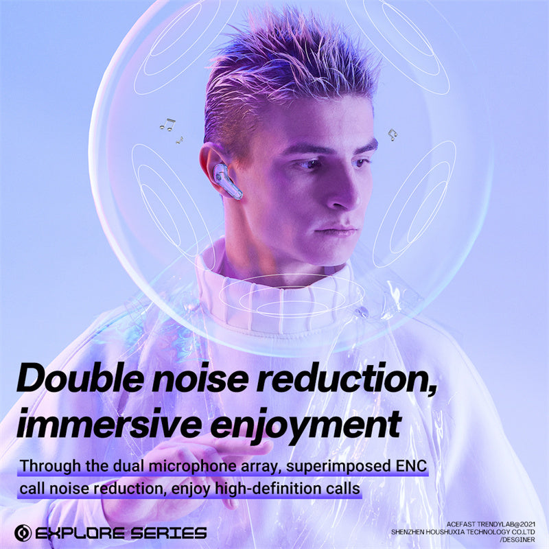 T8 Sonic TWS Wireless Earphones – Bluetooth 5.3, Noise Reduction, Bass-Boosted Gaming & Sport Headset