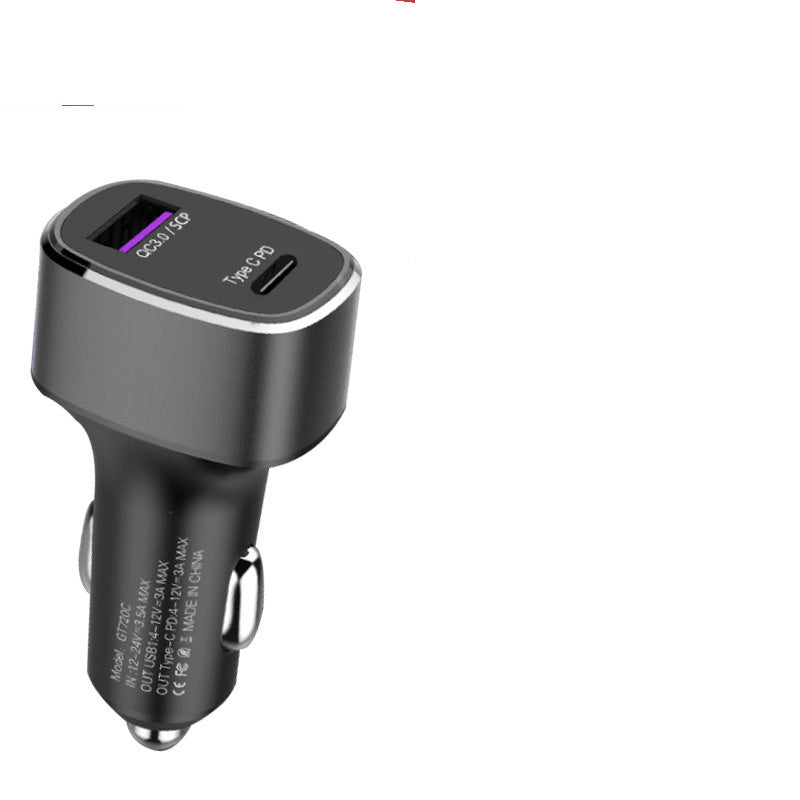 Voltara™ DuoMax – Dual USB Type-C PD & QC 3.0 Car Charger