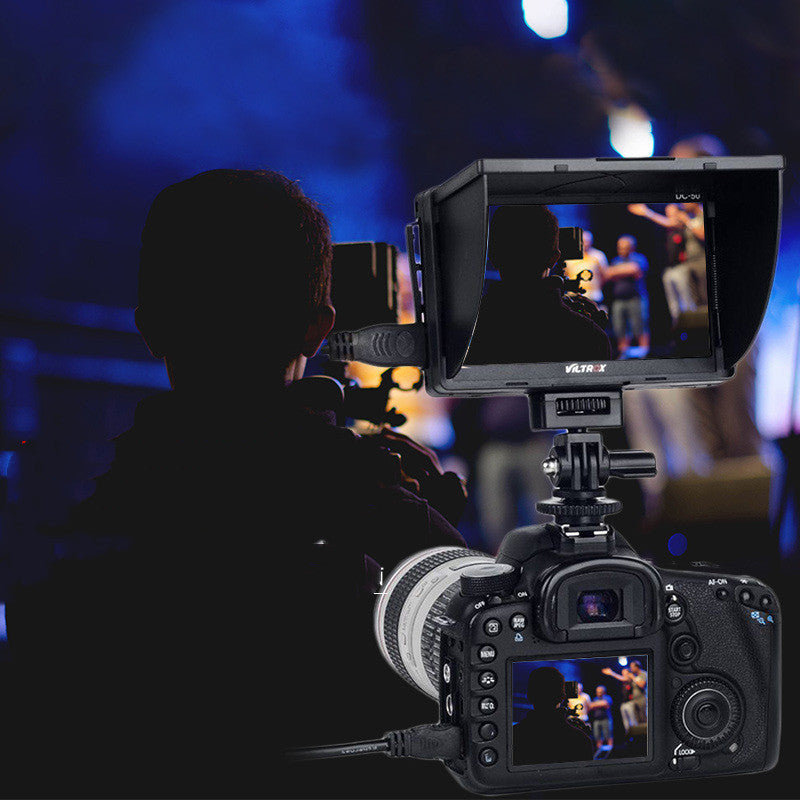 VisionPro DC-50 — 5-Inch Portable External Monitor for Mirrorless Cameras