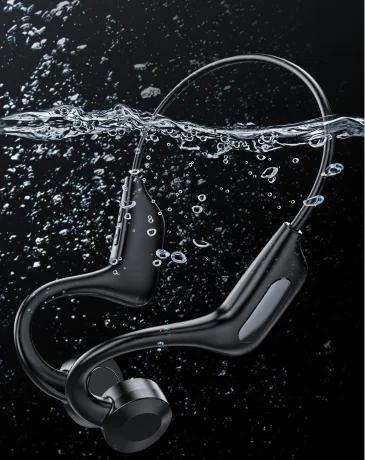 AquaPulse Pro – Waterproof Bone Conduction Wireless Earbuds